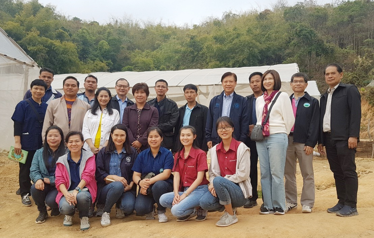 สวพส.ลงพื้นที่แม่สลองสร้างความเชื่อมั่นในการพัฒนาบุคลากร