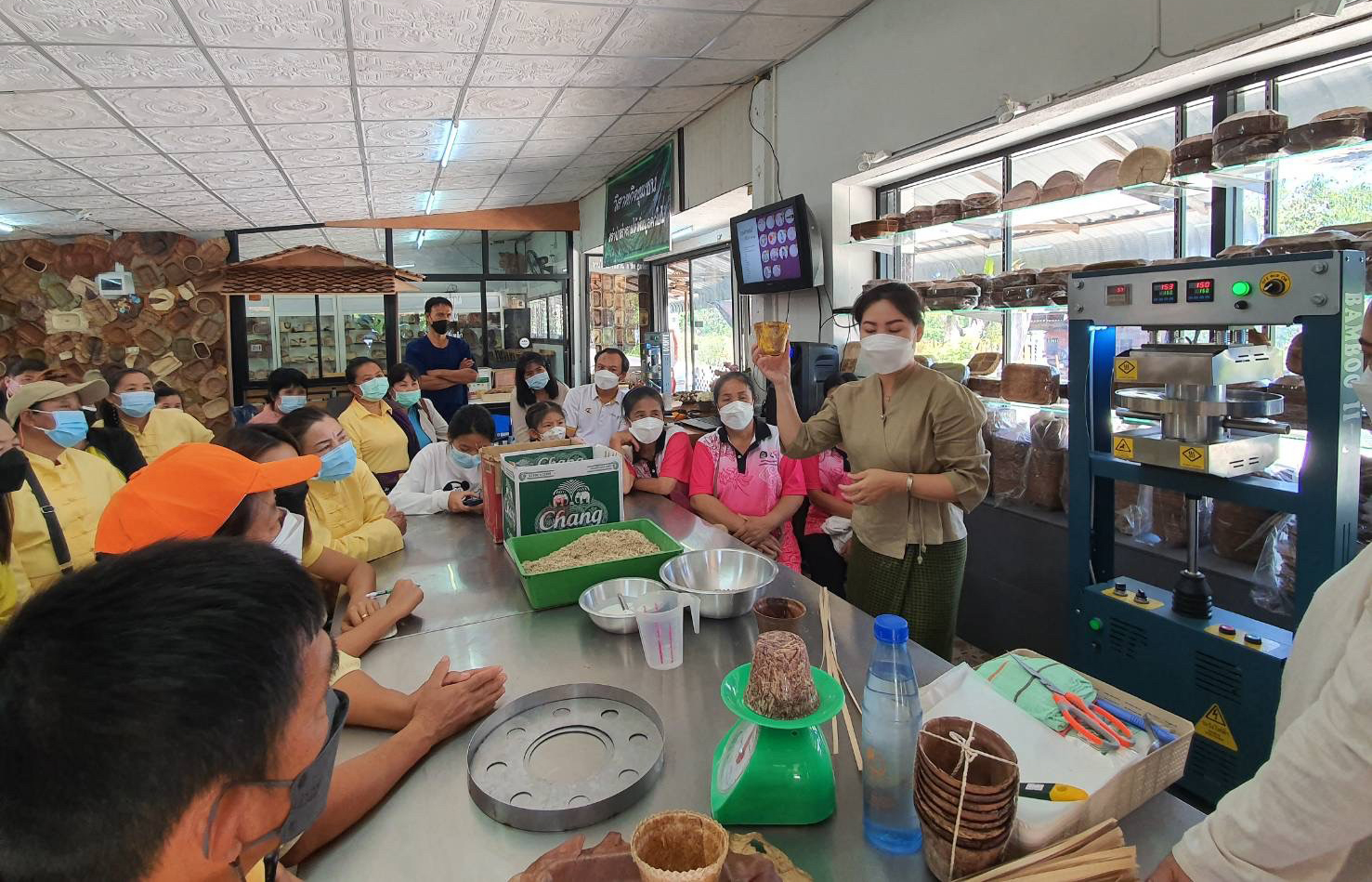 ต่อยอดวัสดุเหลือใช้ทางการเกษตรเพื่อแก้ไขปัญหาหมอกควัน