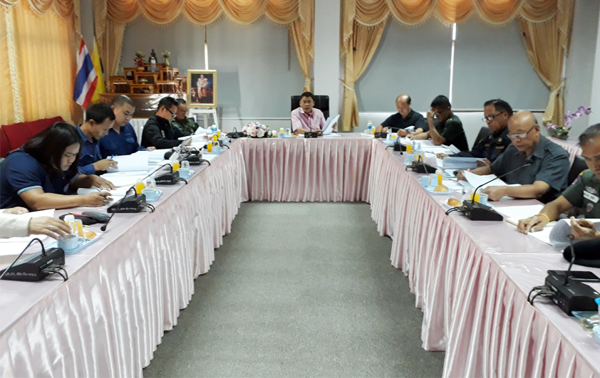 คณะเจ้าหน้าที่สวพส.เข้าร่วมการประชุมคณะกรรมการโครงการพัฒนาพื้นที่สูงพบพระครั้งที่2/2561