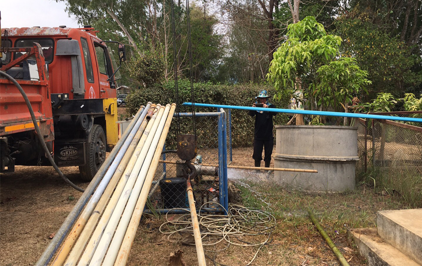 แม่จริมร่วมมือสู้ภัยแล้ง