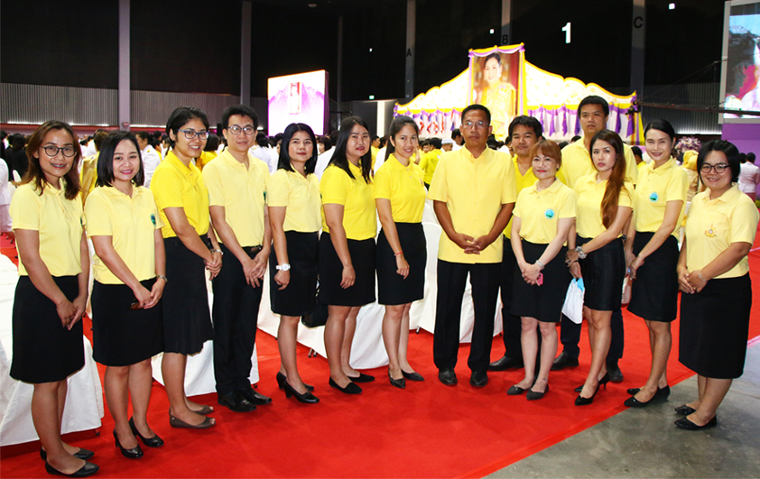 สวพส.เข้าร่วมพิธีลงนามถวายพระพรชัยมงคลสมเด็จพระนางเจ้าฯพระบรมราชินีประจำปีพุทธศักราช2562