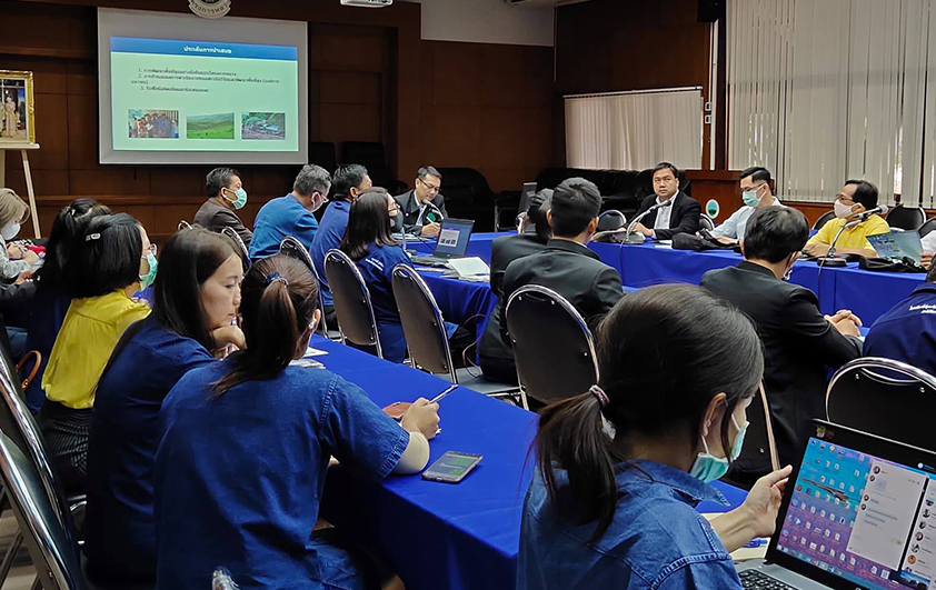 ผู้ช่วยรัฐมนตรีประจำกระทรวงเกษตรและสหกรณ์เข้าเยี่ยมสวพส.