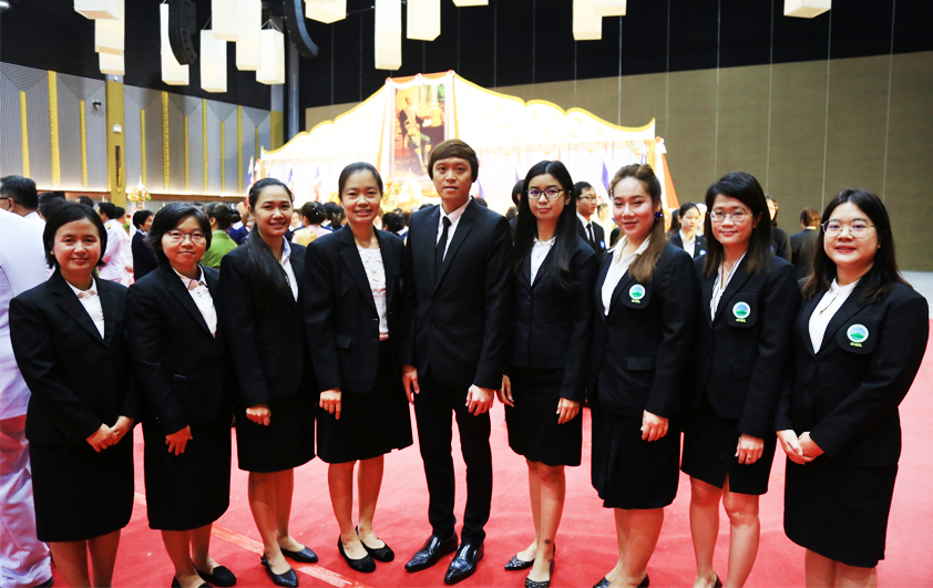 สวพส.เข้าร่วมพิธีวันคล้ายวันสวรรคตพระบาทสมเด็จพระจอมเกล้าฯ