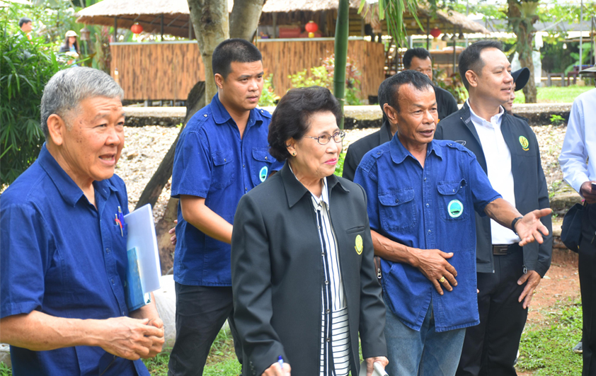 “รักษ์น้ำเพื่อพระแม่ของแผ่นดิน”รับการตรวจเยี่ยมคณะกรรมการบริหารและกำกับดูแลโครงการ