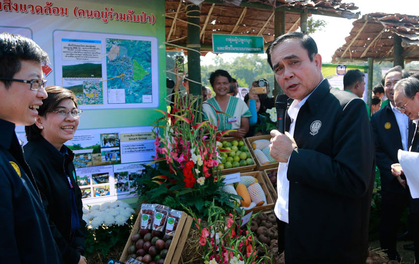 สวพส.ร่วมรับนายกรัฐมนตรีและคณะ