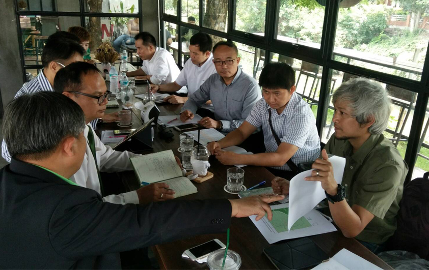 สวพส.ร่วมประชุมคณะธกส.คืนชีวิตลำน้ำแจ่ม