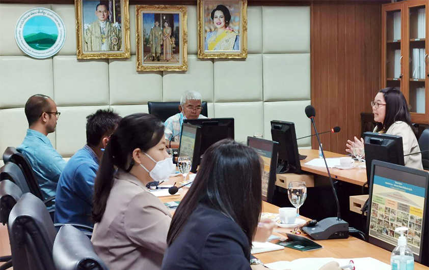 คณะกรรมาธิการการที่ดินฯตรวจเยี่ยมการดำเนินงานสวพส.