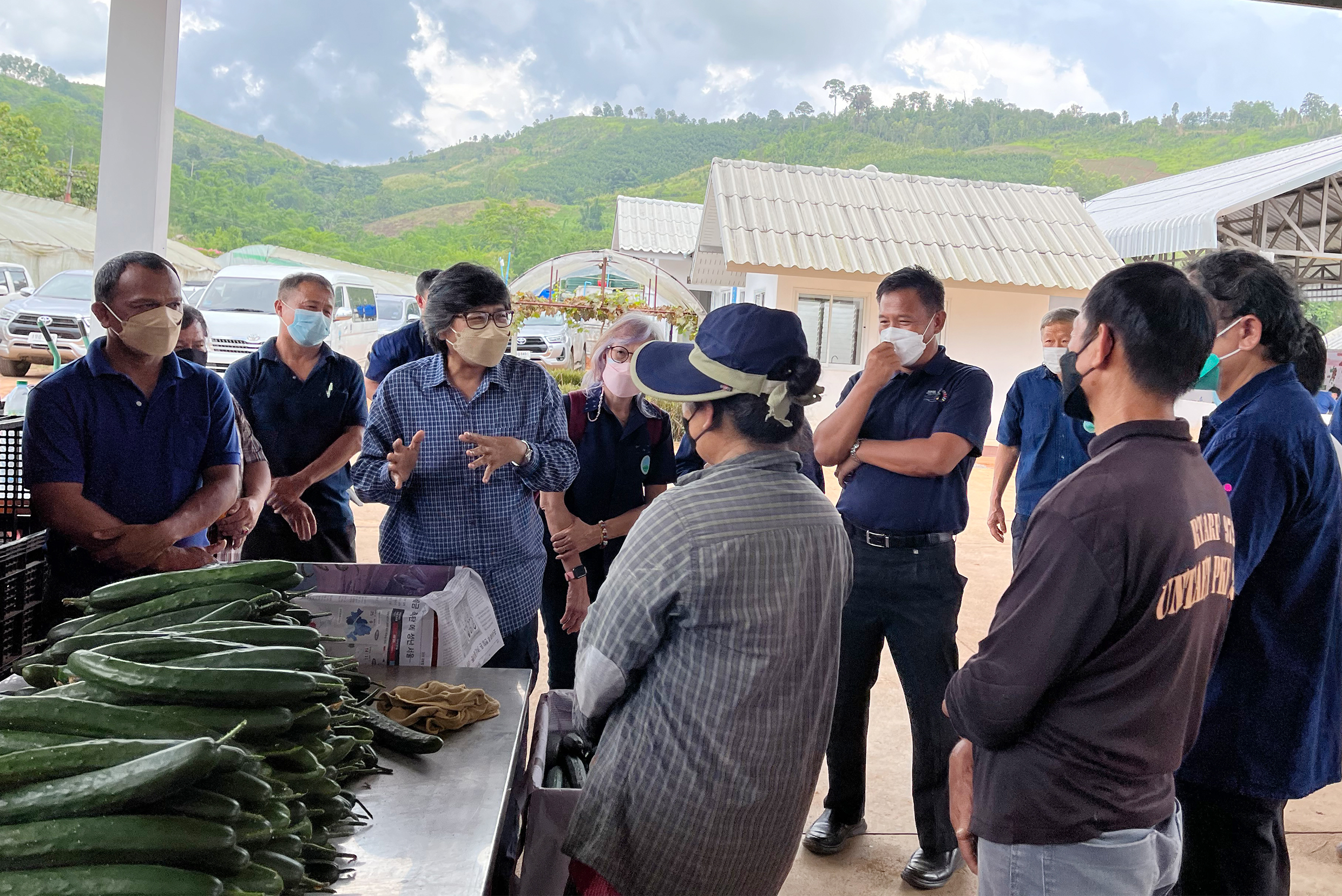 คณะกรรมการตรวจสอบลงพื้นที่ตรวจการดำเนินงานห้วยน้ำขาว