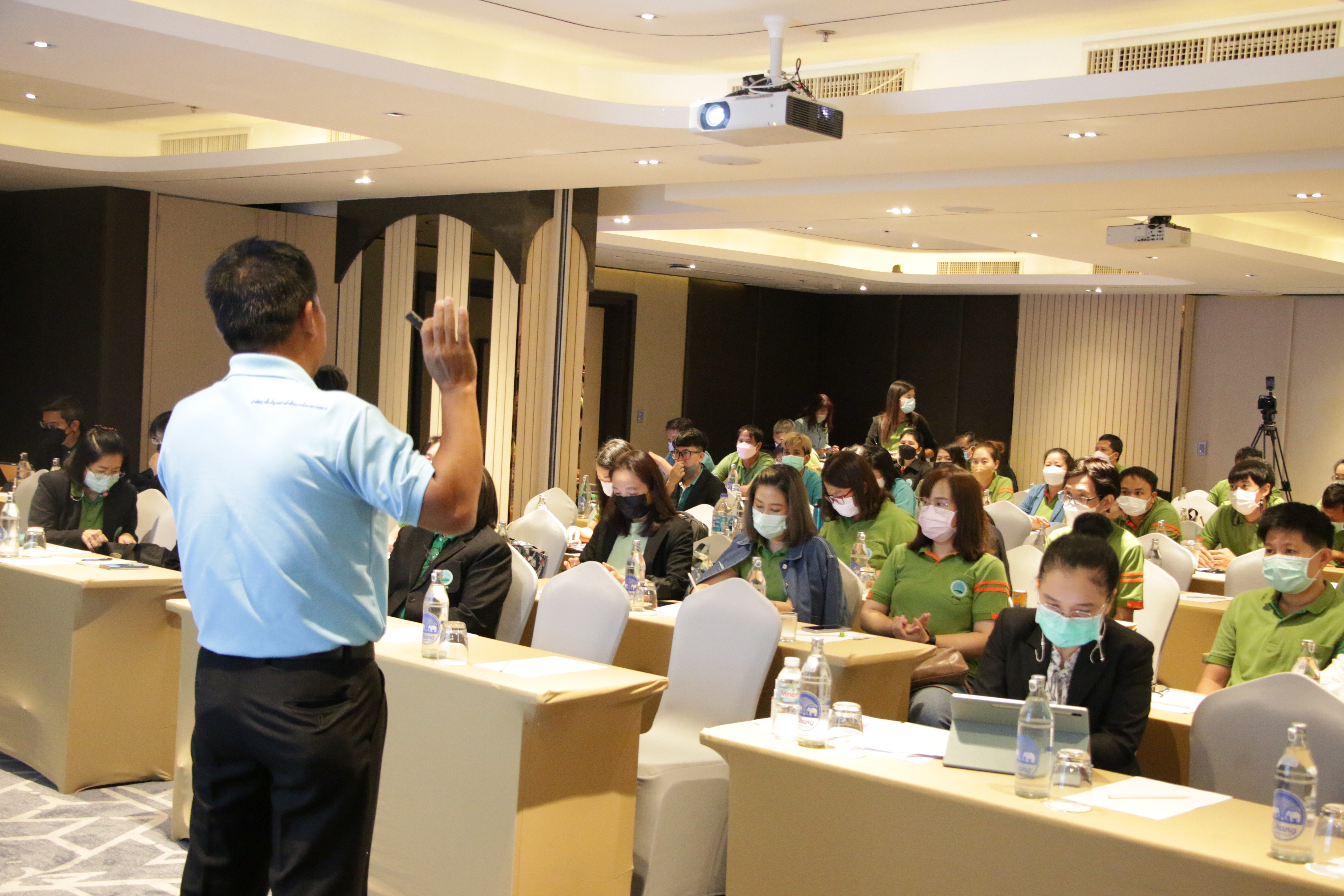 สวพส.จัดสัมมนาเชิงปฏิบัติการสรุปผลการปฏิบัติงานประจำปี2565