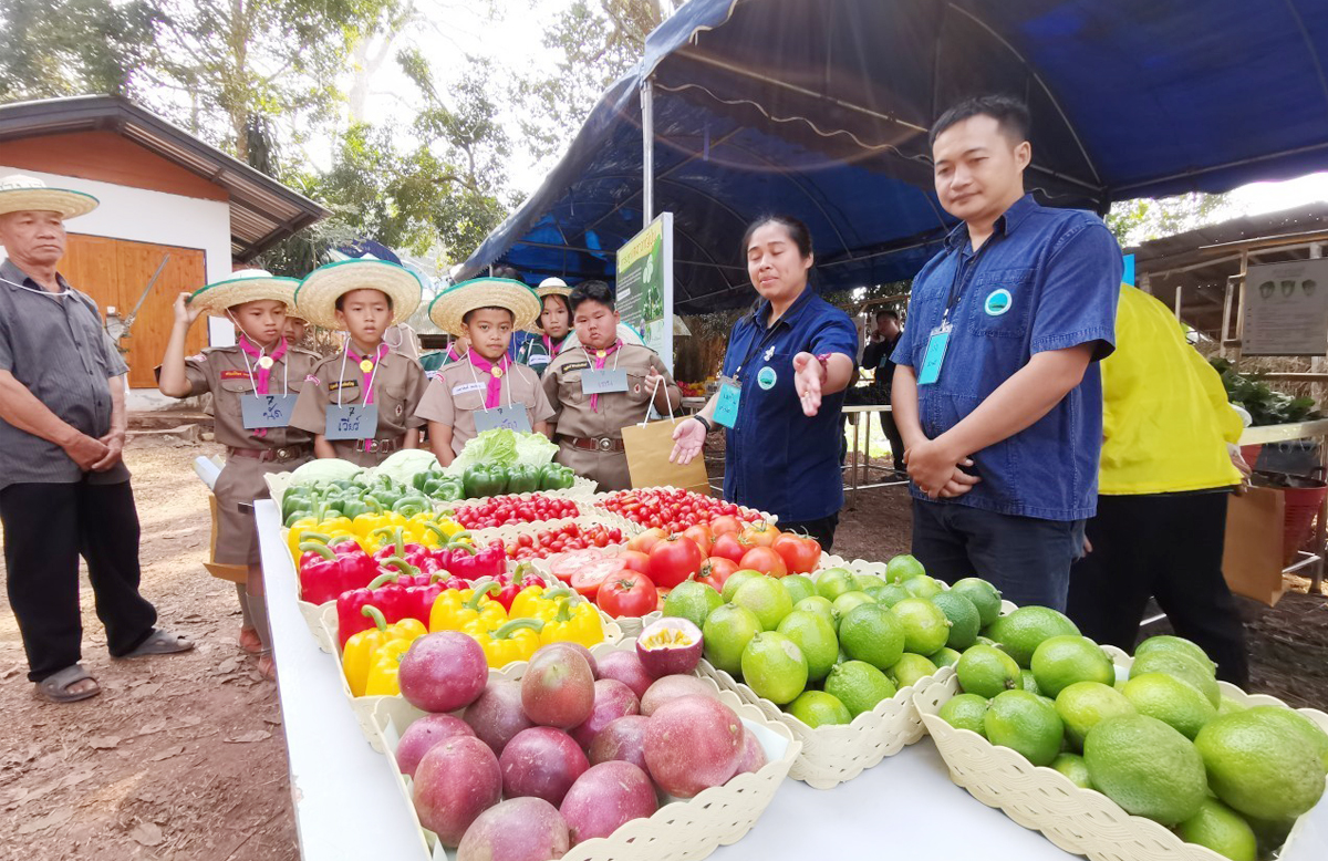 งานวันถ่ายทอดเทคโนโลยีชุมชนต้นแบบลดลดละเลิกการใช้สารเคมี