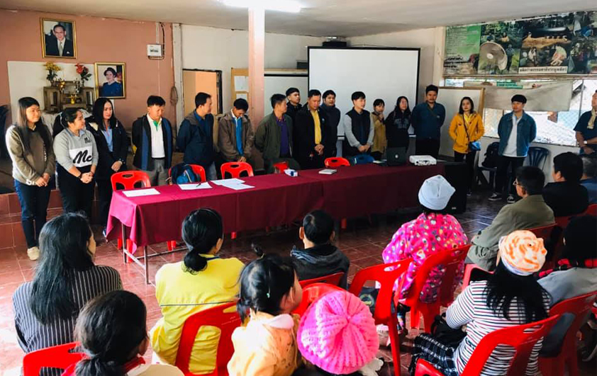 สวพส.จัดเวทีพี่สอนน้องในพื้นที่ถ่ายทอดองค์ความรู้