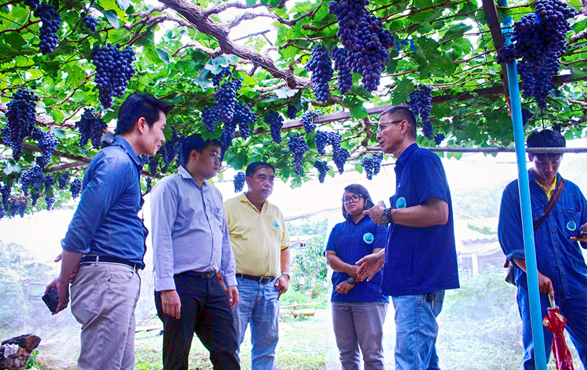 ที่ปรึกษาสปร.เข้าพื้นที่เก็บข้อมูลการดำเนินงานสวพส.