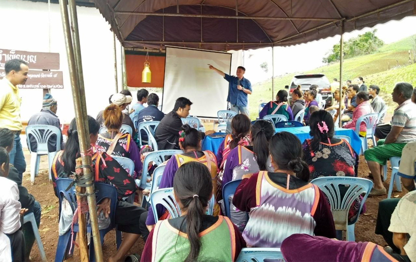 สวพส.ร่วมตรวตรวจเยี่ยมการขับเคลื่อนการดำเนินงานโครงการอนุรักษ์แหล่งพันธุกรรมไม้สักและพัฒนาคุณภาพชีวิตราษฎรบริเวณป่าลุ่มน้ำของ-ลุ่มน้ำปาย