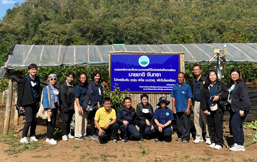 กรมความร่วมมือระหว่างประเทศเข้าศึกษาดูงานพื้นที่สวพส.