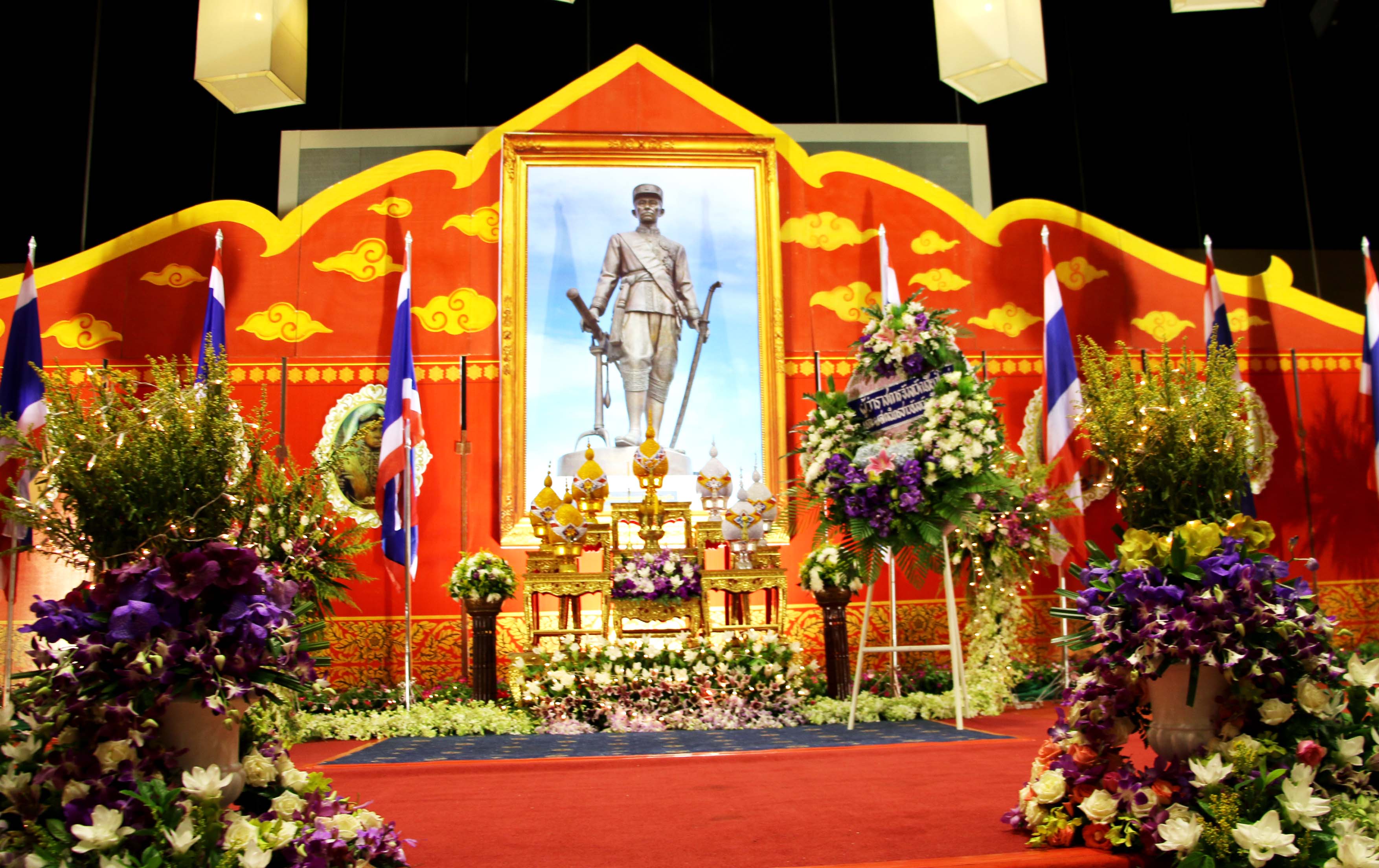 สวพส.ร่วมประกอบพิธีวันพระบาทสมเด็จพระจอมเกล้าเจ้าอยู่หัวประจำปี2559