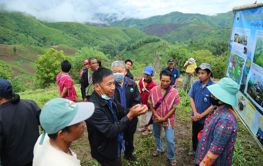 คณะก.พ.ร.เข้าตรวจประเมินรางวัลเลิศรัฐในพื้นที่สวพส.