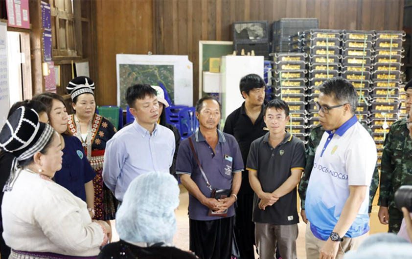 อธิบดีกรมส่งเสริมสหกรณ์ลงพื้นที่ตรวจเยี่ยมงานสวพส.