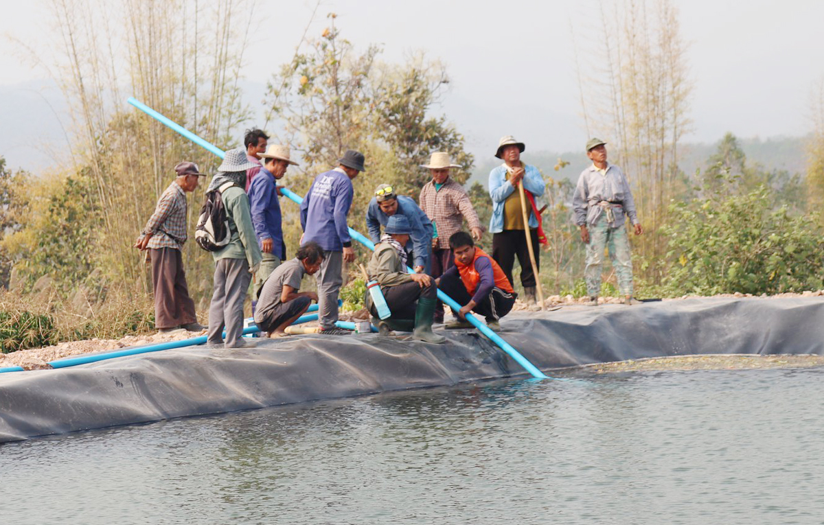 เรื่องเล่าจากบ้านห้วยเป้า“การบริหารจัดการน้ำ”สู้ภัยแล้ง