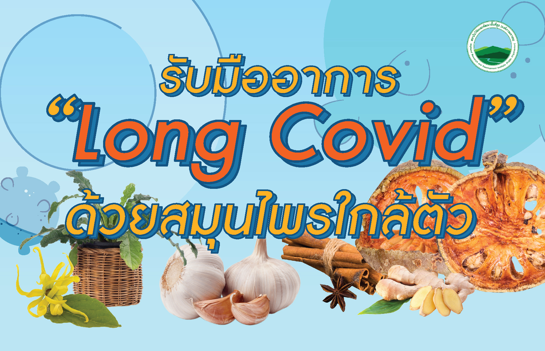 รับมืออาการ “Long Covid” ด้วยสมุนไพรไทยใกล้ตัว